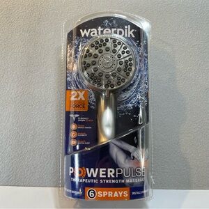 Waterpik Power Plus Therapeutic Strength Massage Shower Head NEW!